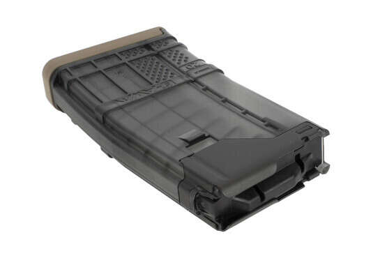 Lancer Systems L5 AWM AR-15 magazine with steel feed lips holds 20 rounds of 300 BLK ammunition